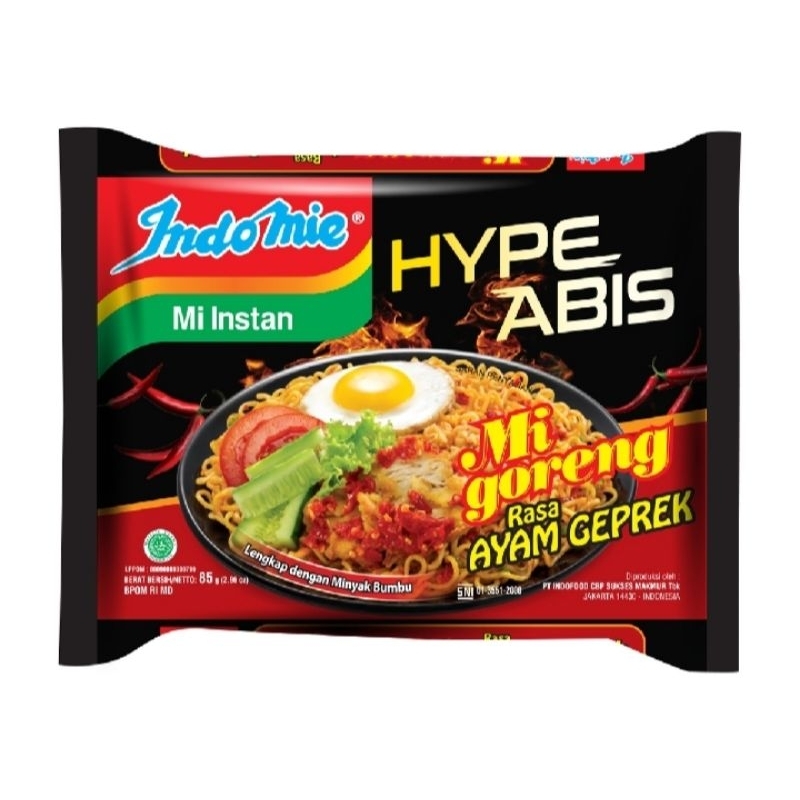 

° Indomie Mi Goreng Rasa Ayam Geprek 85gr