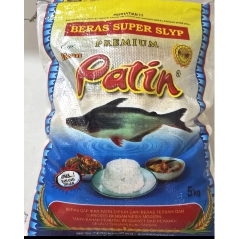 

[PALEMBANG] BERAS PATIN 5 KG - PRETTY OLSHOP PALEMBANG