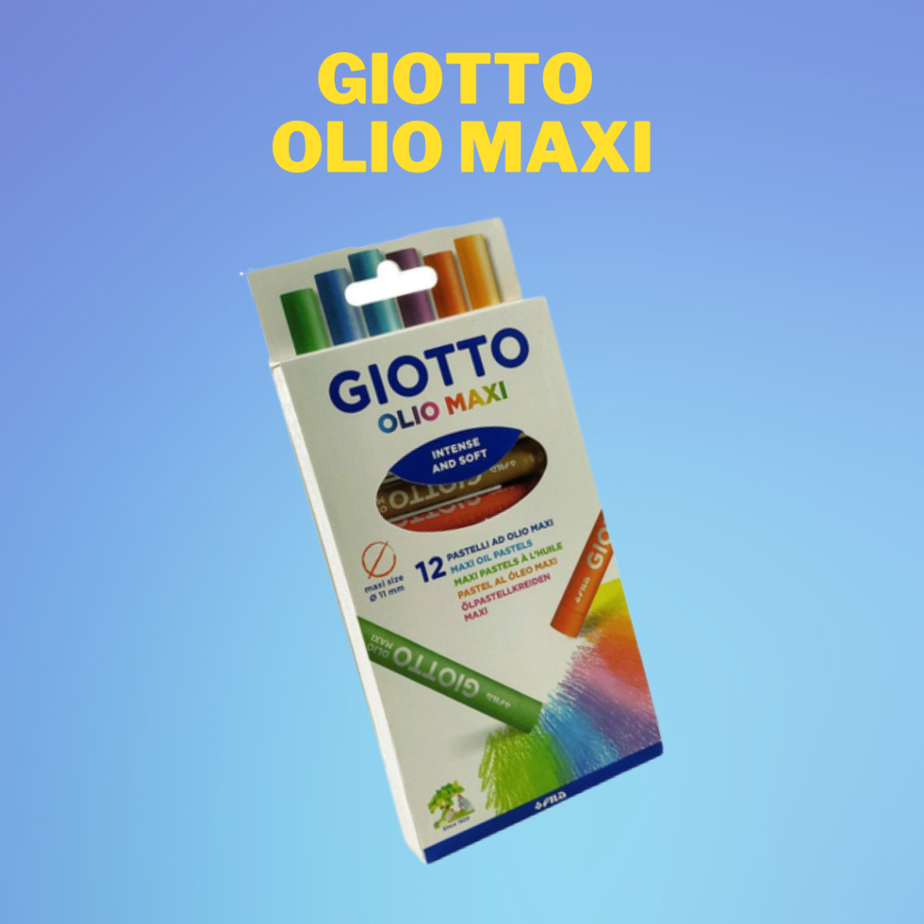 

Oil Pastel Giotto Olio Maxi 12 Colors