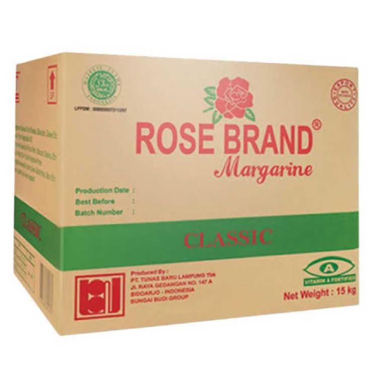 

Mentega Kuning Rose Brand Classic 15kg - Gosend Only!!!