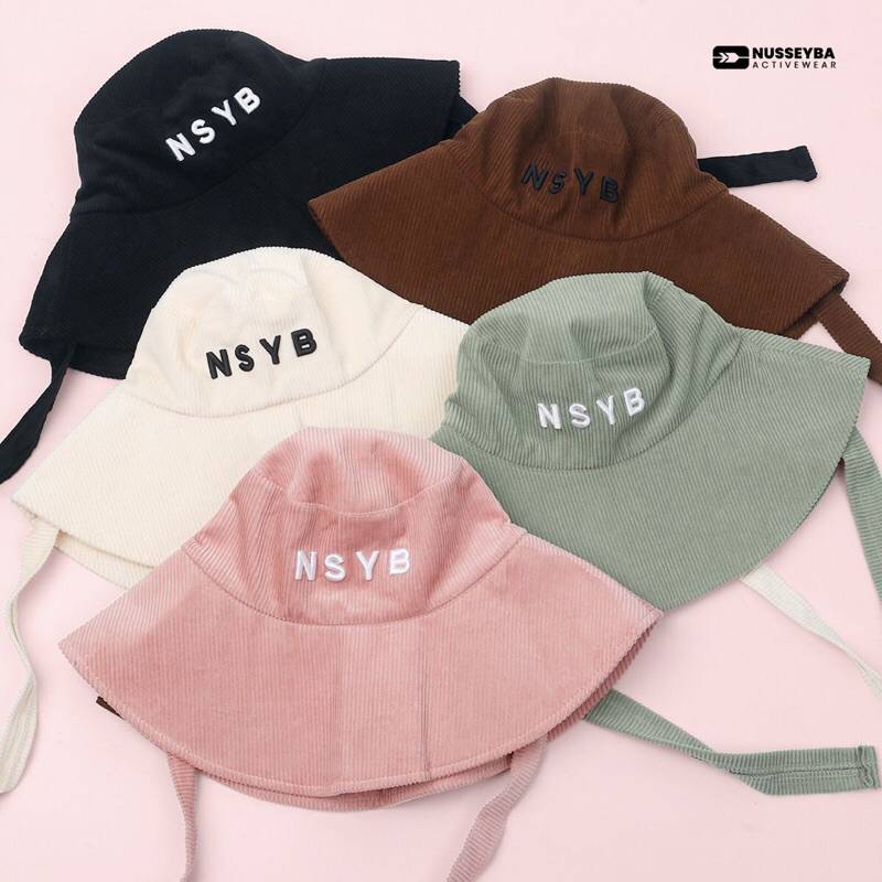 AVA BUCKET HAT NUSSEYBA / TOPI MUSLIMAH / BUCKET HAT