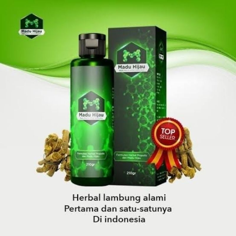 

Madu Hijau herbal asam lambung kronis magh gred