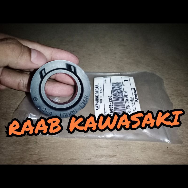 karet intake manipol karburator eliminator bn175 original kawasaki