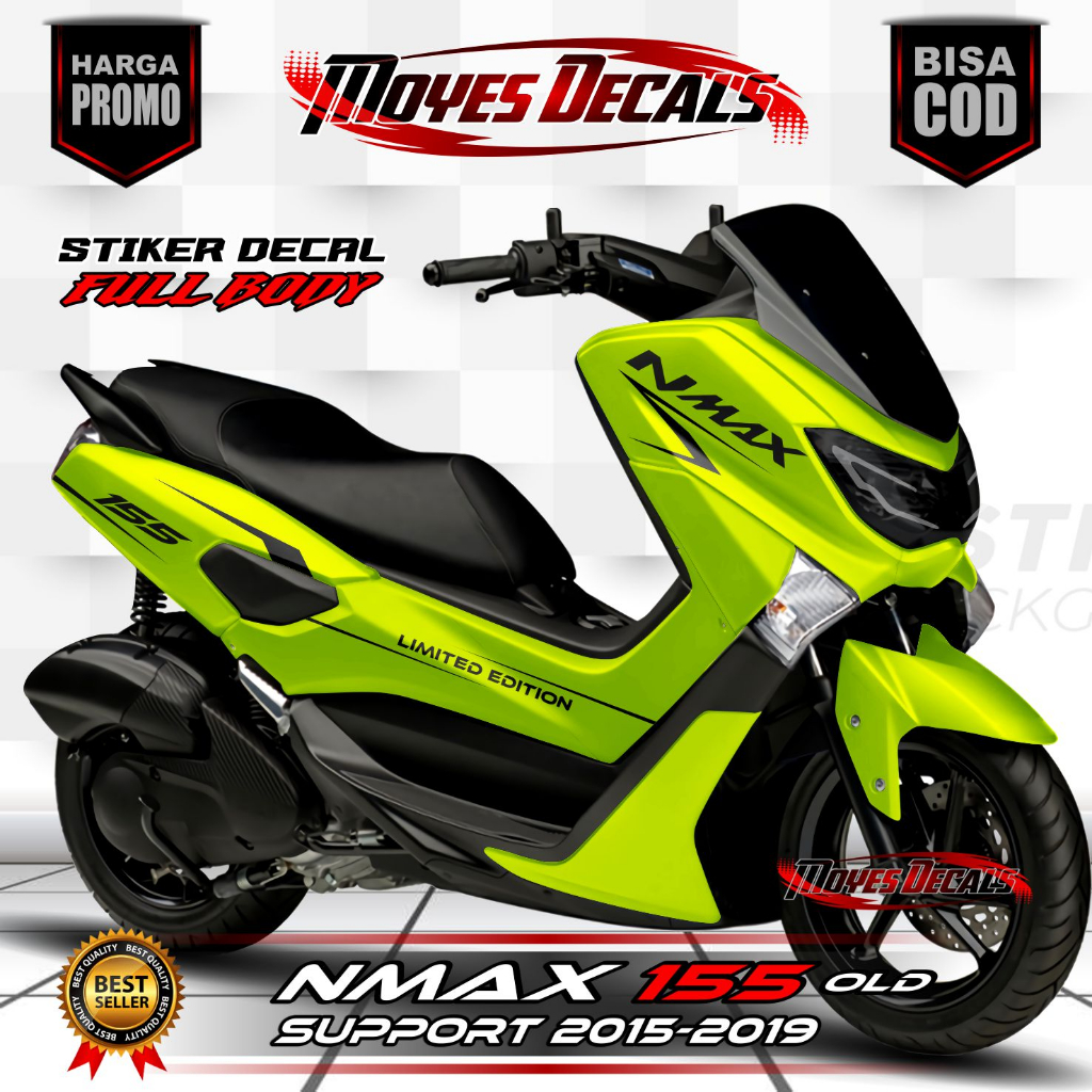 Decal Nmax Old Decal Nmax Full Body Dekal Nmax Stiker Nmax Full Body MOTIF 1 WARNA