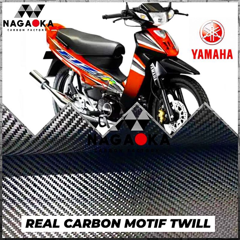 BODY KASAR FIZ R REAL CARBON MOTIF TWILL SPION X1 BATOK BELAKANG VISOR GEARBOX LEGSHIELD UNDERSEAT C