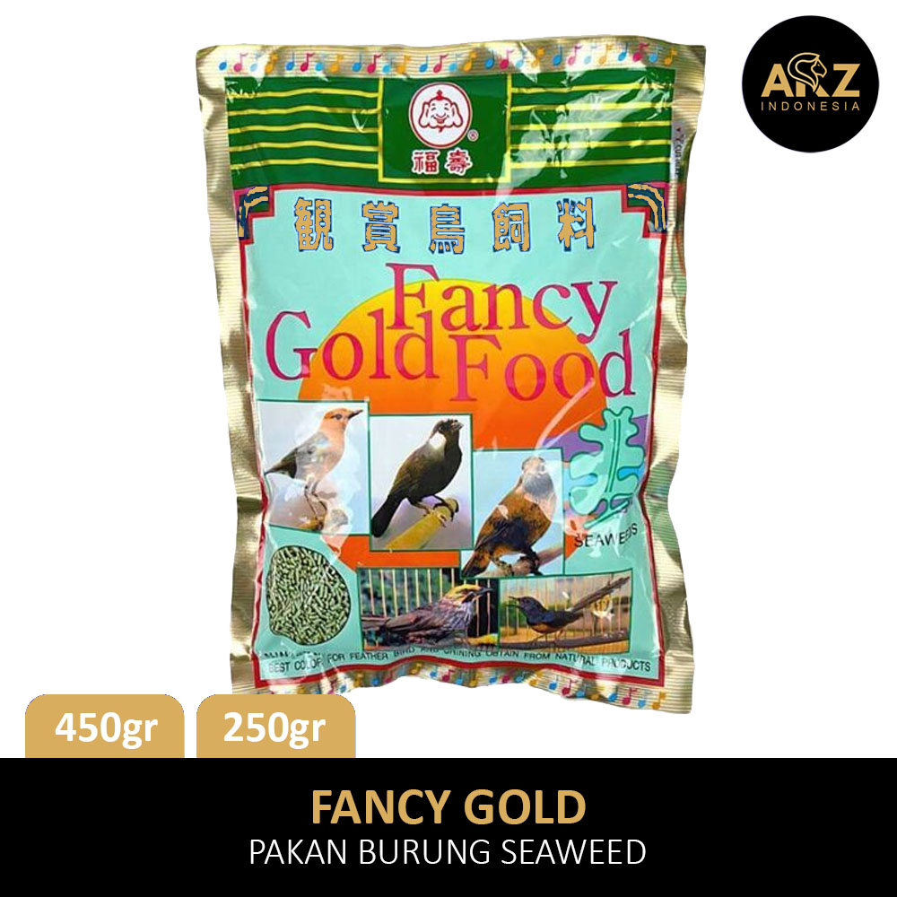 Pakar Burung Fancy Gold Seaweeds Pur Voer Makanan Anis Poksay Murai