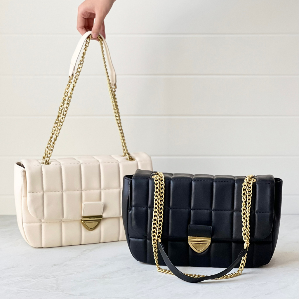 PDR PEDRO TAS QUILTED CHAIN SHOULDER BAG 01296