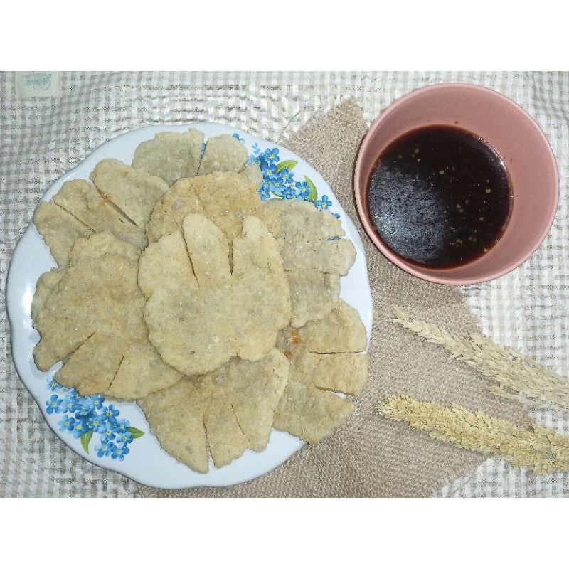 

Pempek Palembang asli isi 10pcs pempek kulit crispy