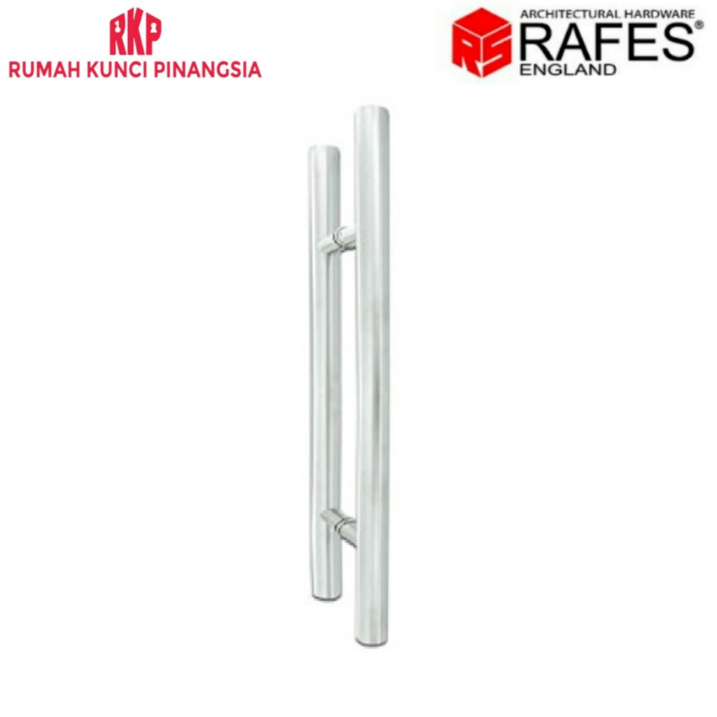Pull Handle Gagang Pintu Tarik 100 cm Silver Solid Stainless Steel SUS 316 RAFES TP 5758