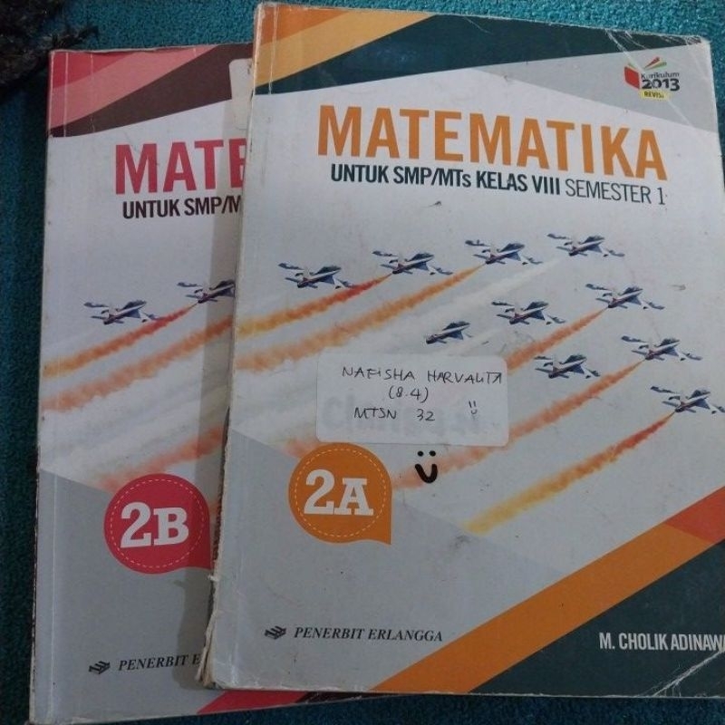 Buku Matematika Kelas 8 ERLANGGA