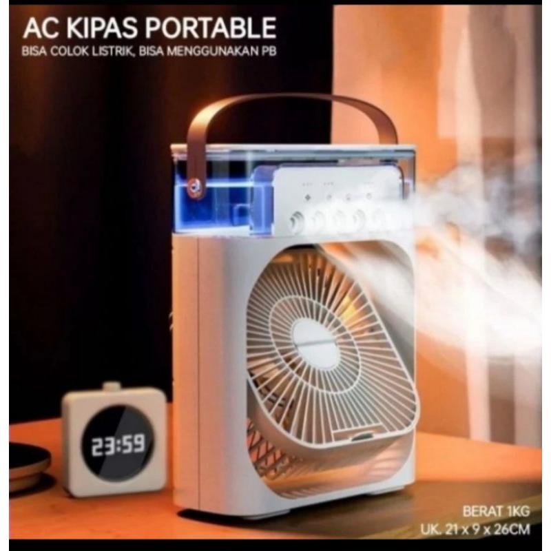 kipas ac mini portable V3 penyejuk ruangan
