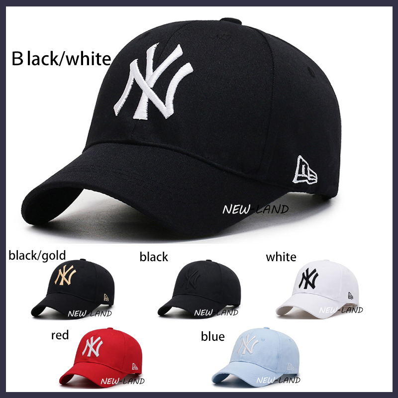 NEW LAND Topi Baseball NY VETEMENTS Pria Wanita Fashion Snapback MLB  Import Cap New York Gold Origi
