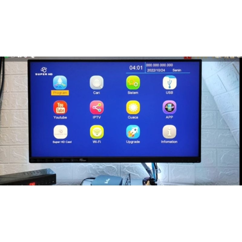 stb digital tv harimau super hd