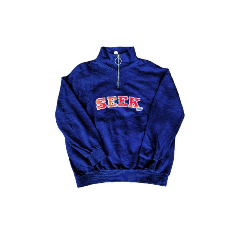 Crewneck Half Zipper