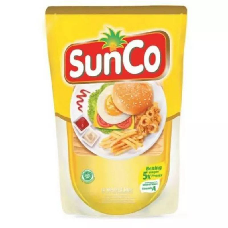 

Sunco minyak goreng reffil 2L