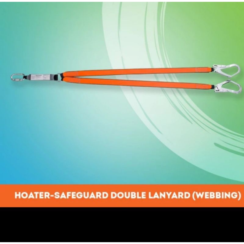 

DOUBLEE HOOK LANYARD SAFEGUARD HT-513 DOUBLE LANYARD