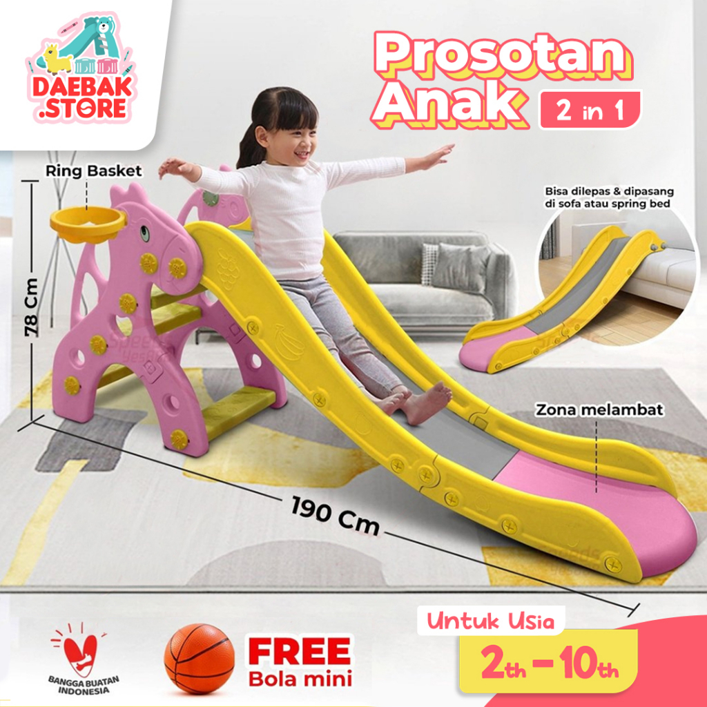 DAEBAK MAINAN PEROSOTAN ANAK SET RING BASKET PLAYGROUND ANAK MURAH PEROSOTAN MURAH