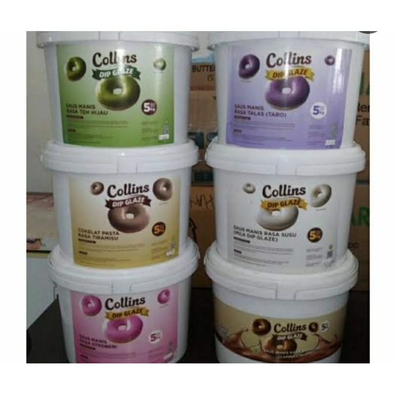 

COLLINS DIP GLAZE 5KG