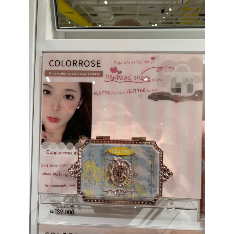 colore rose eyeshadow pallete jastip kkv