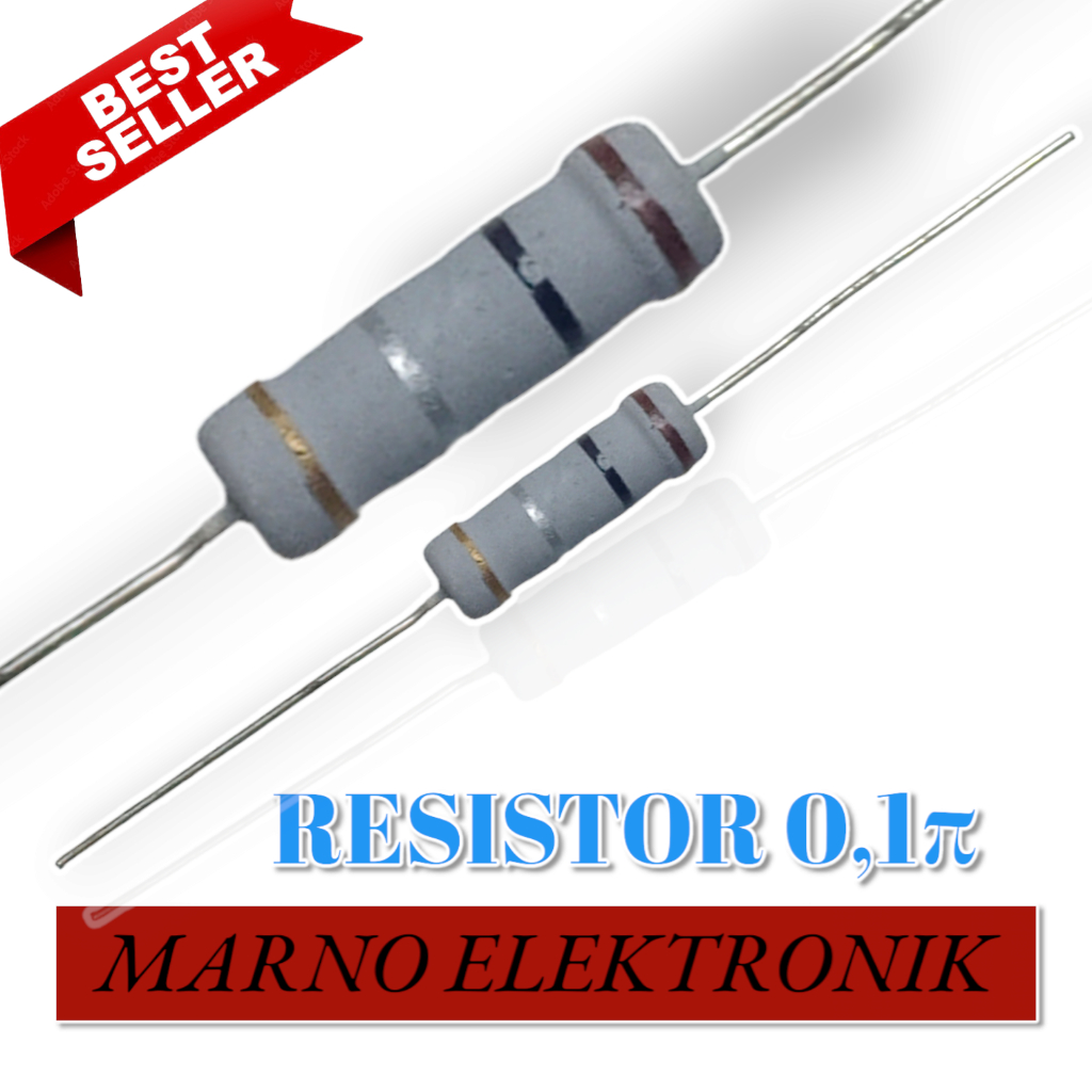 RESISTOR 2 WATT 5x 0,1OHM 0,22OHM 0,33OHM 0,47OHM 0,5OHM 1OHM 1,2OHM 1,5OHM 1,8OHM 2,7OHM 0,1 0,22 0