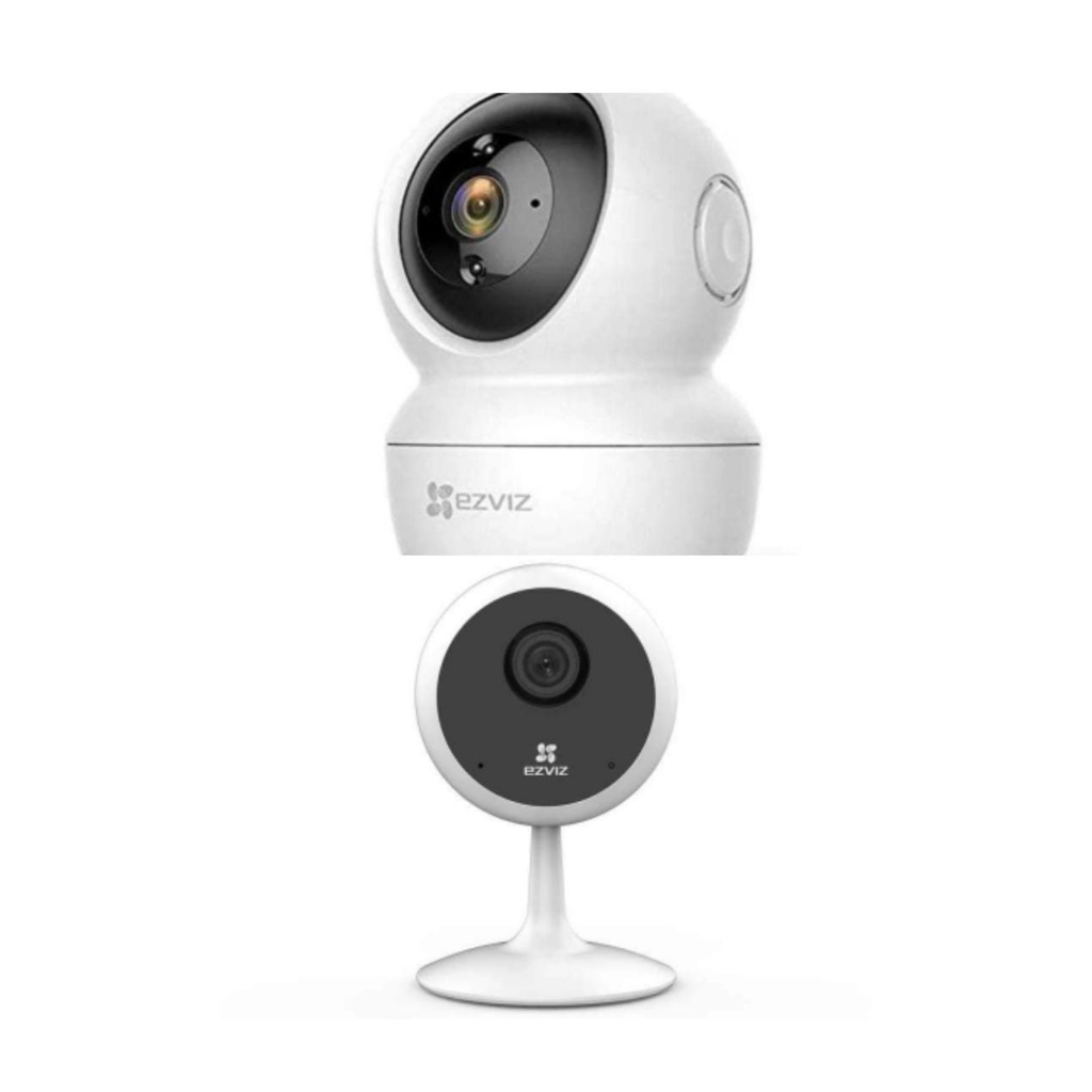 Paket Kamera CCTV Wifi Ezviz C6N 1080P dan C1C B 1080P