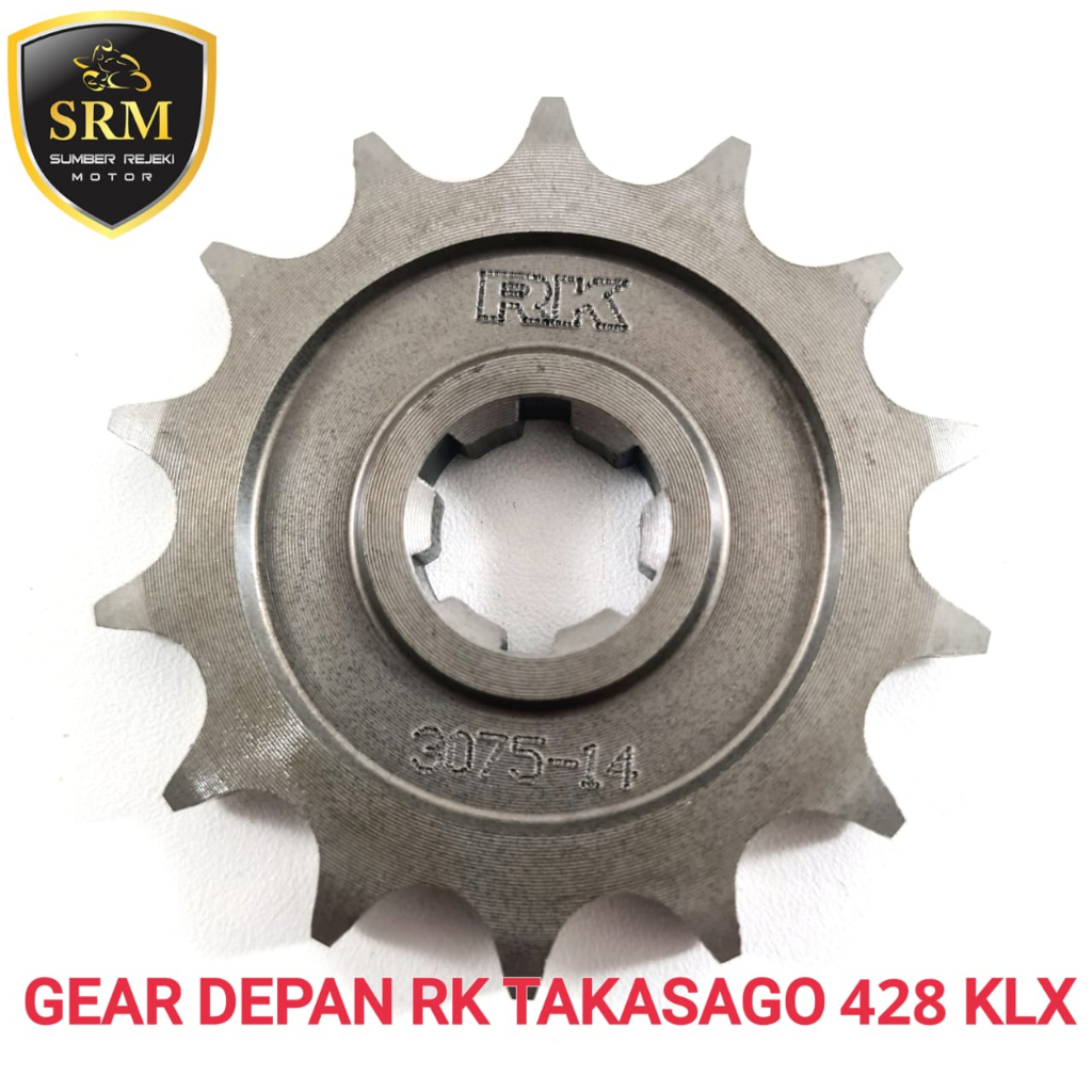 Gear Depan RK Takasago 428 KLX