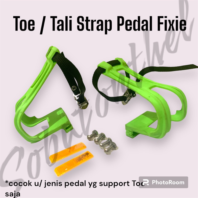 Toe / Tali Strap Pedal Sepeda Fixie Wellgo Taiwan