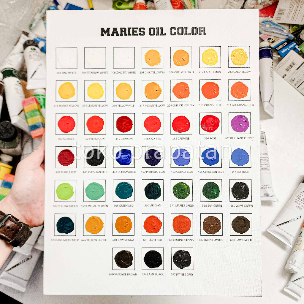 

Cat Minyak Maries 170ml Maries Oil Color SF6