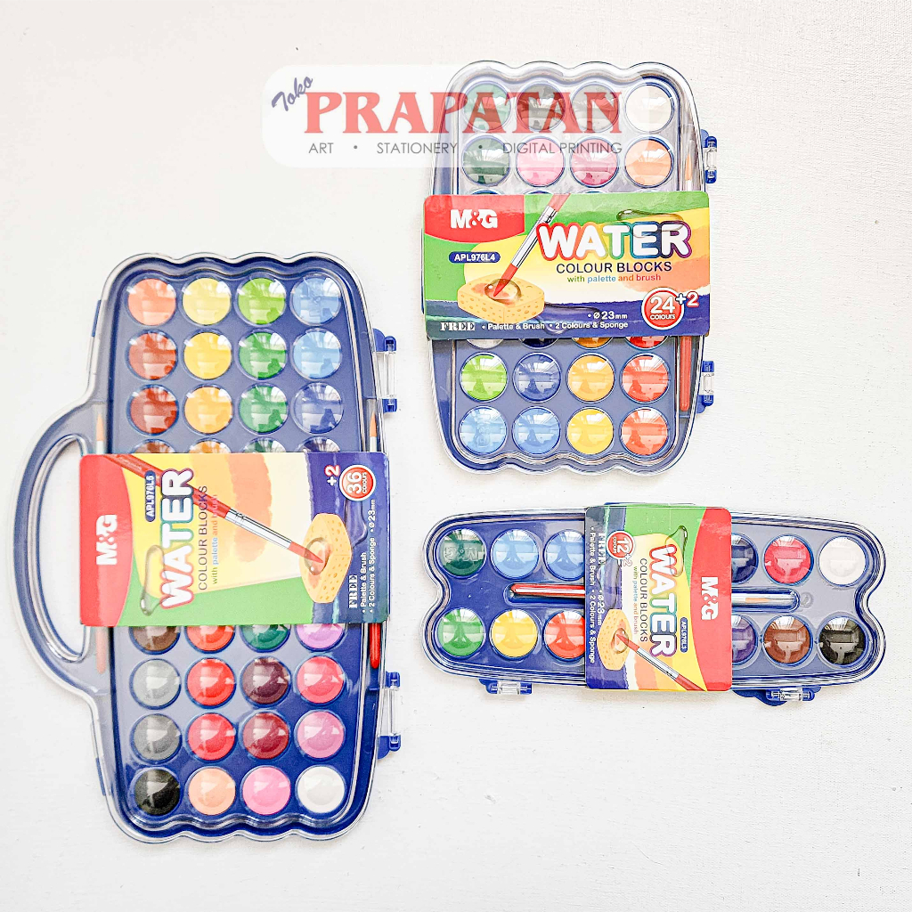 

M&G MINI Watercolor Block 23mm APL976 | Cat Air