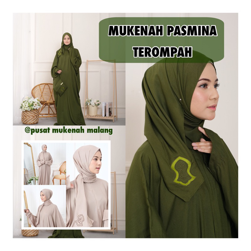 FREE GIFT MUKENAH PASMINA TEROMPAH ALWIYAH MUKENAH TEROMPAH ALWIYAH || MUKENAH HADRAMAUT