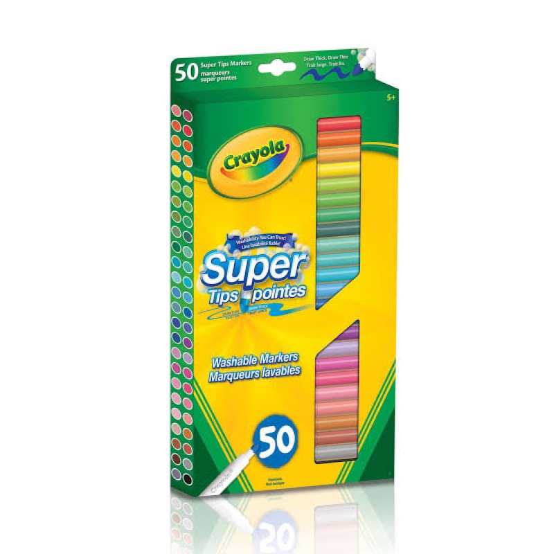 

CRAYOLA SUPERTIPS 50CT