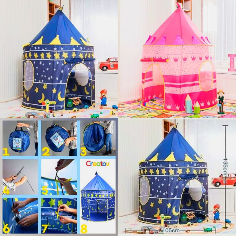 Tenda Castle / Tenda anak / Tenda castle besar