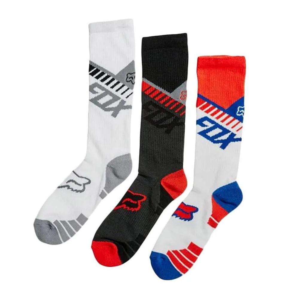 Fox Core Crew [3 Pcs] Kaos Kaki Sepeda Trail Enduro Kasual Original Fox Racing