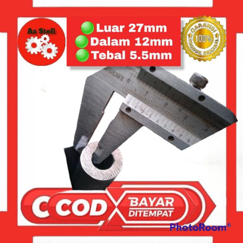 27/12 mm tebal 5,5mm  Pipa Besi seamles