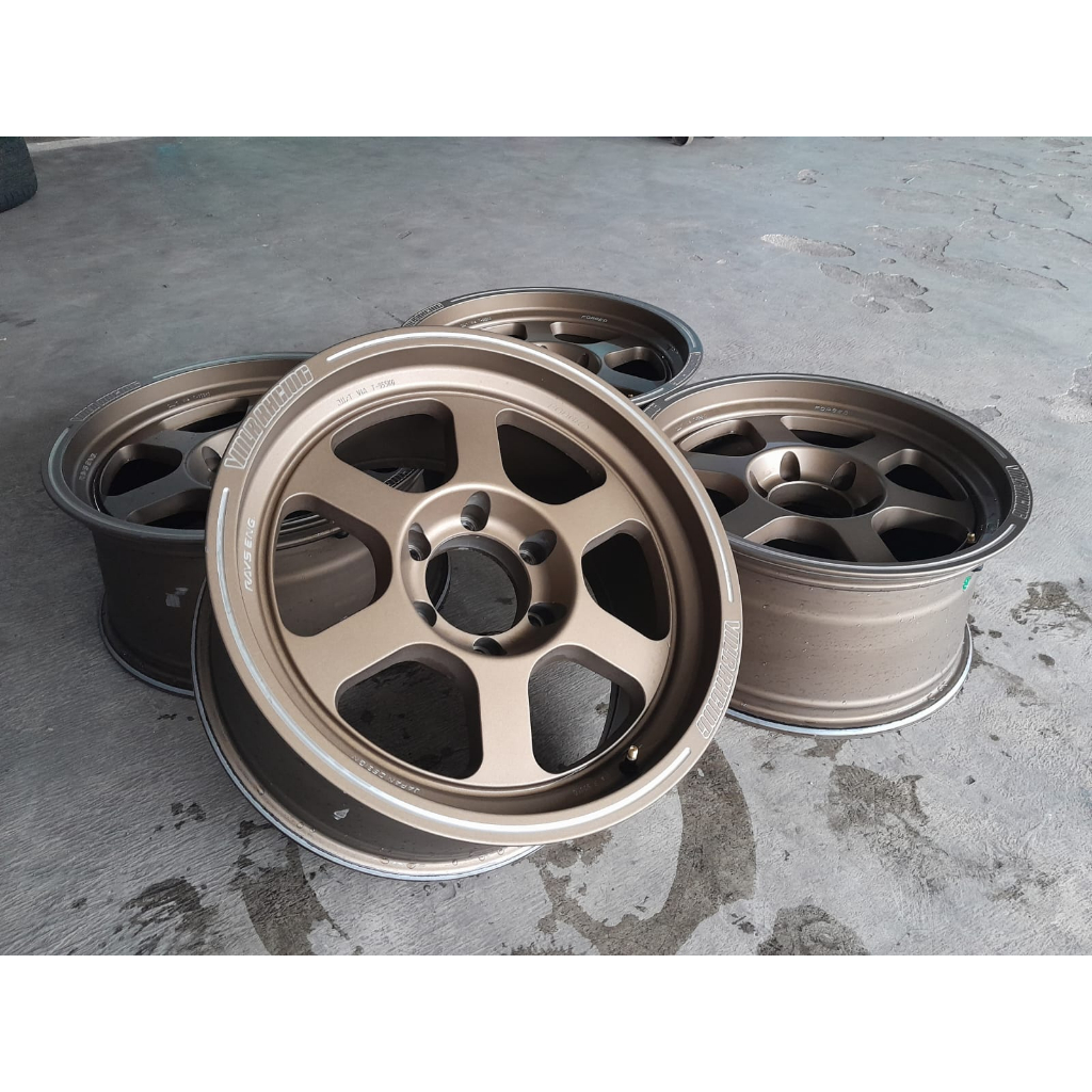velg mobil bekas volkrays te 37 r18 bronze velg seken mobil fortuner pajero gratis ongkir