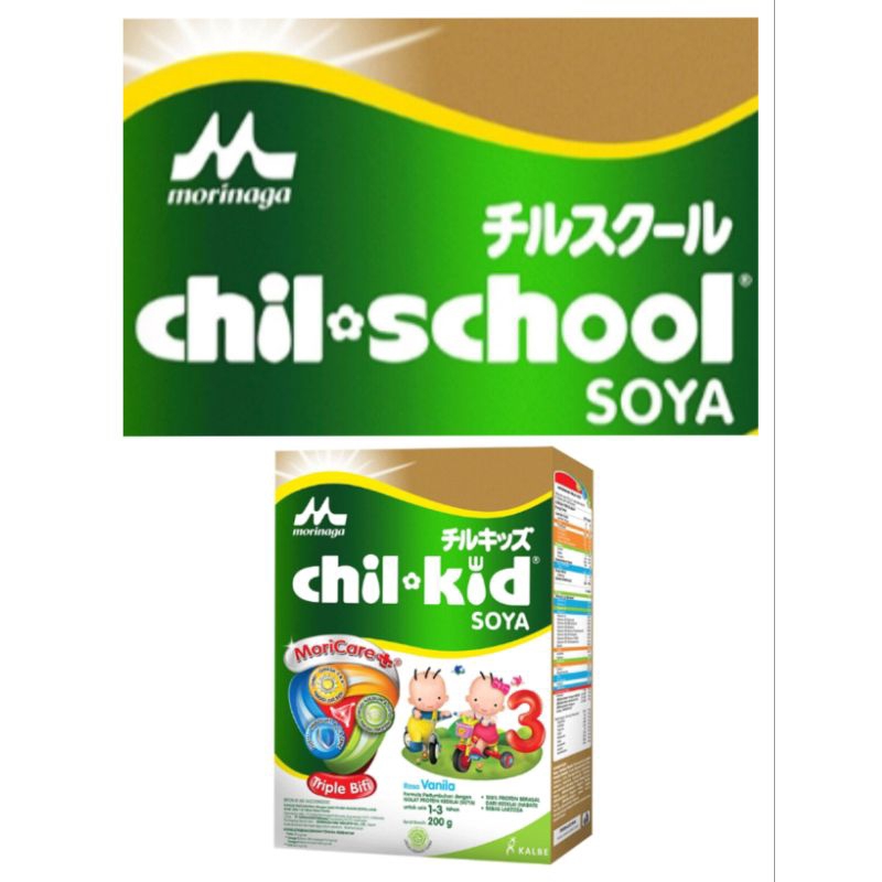 Morinaga / morinaga Chil-Kid 3 Soya Susu Pertumbuhan Anak 1-3 Tahun Vanila