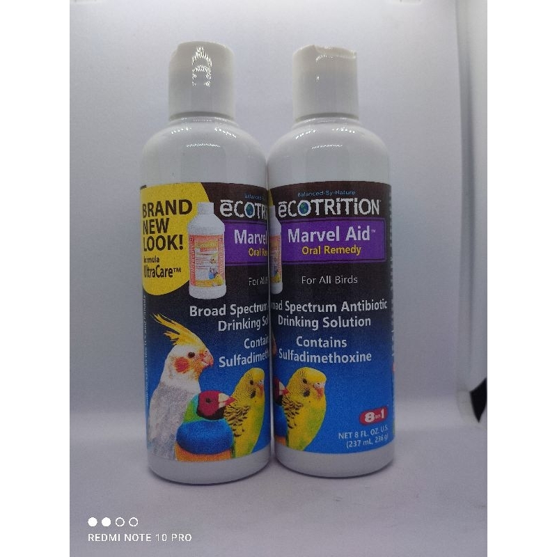 MARVEL AID SEDANG 237ml obat burung sakit