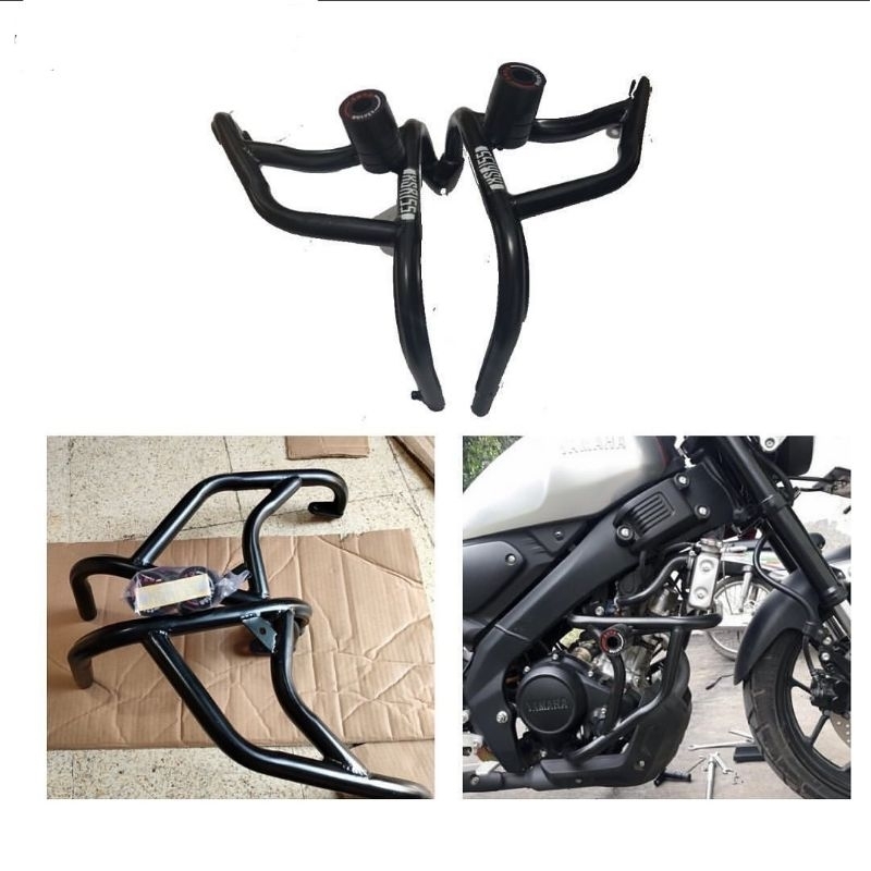 Crashbar XSR 155 Tubular Yamaha XSR 155 Plus Jalu Slider