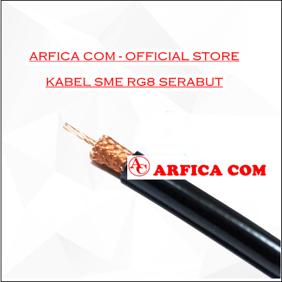 KABEL RG8 SERABUT SME KABEL RG8 KABEL RADIO RIG HT SME SERABUT 50 OHM HARGA PERMETER