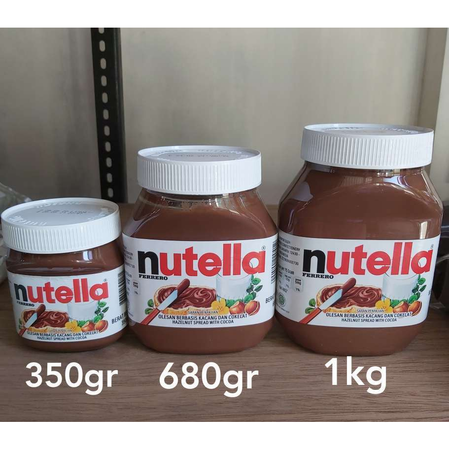 

SELAI COKLAT NUTELLA 1000GR