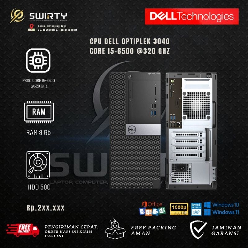 CPU DELL OPTIPLEX 3040