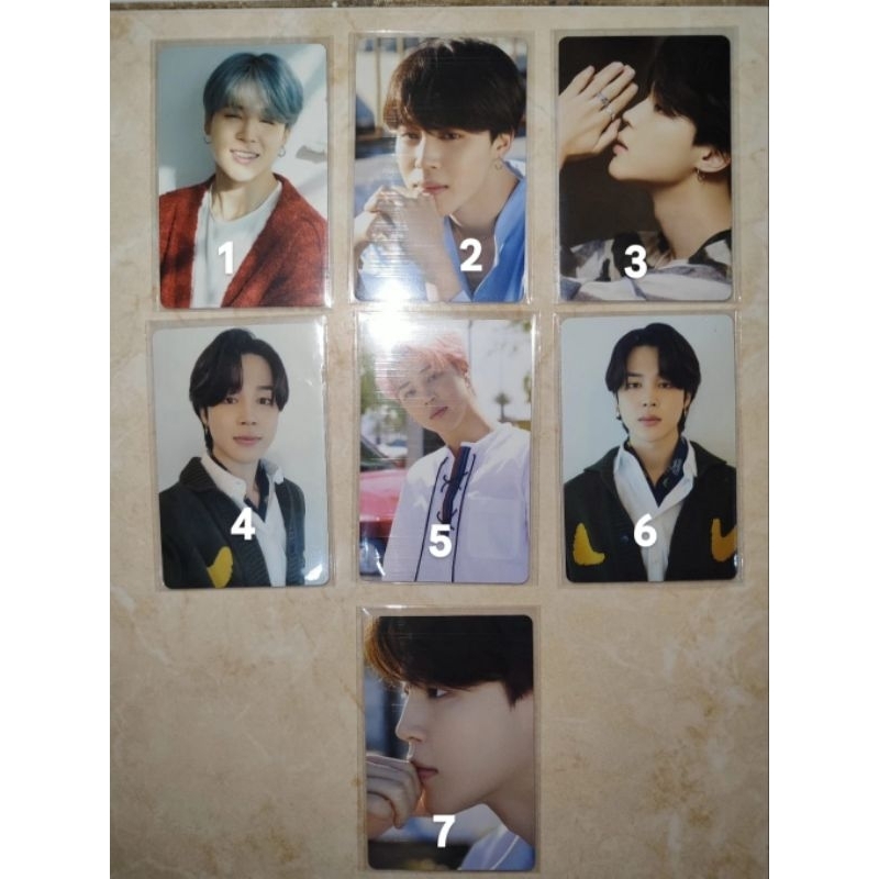 PHOTOCARD JIMIN OFFICIAL
