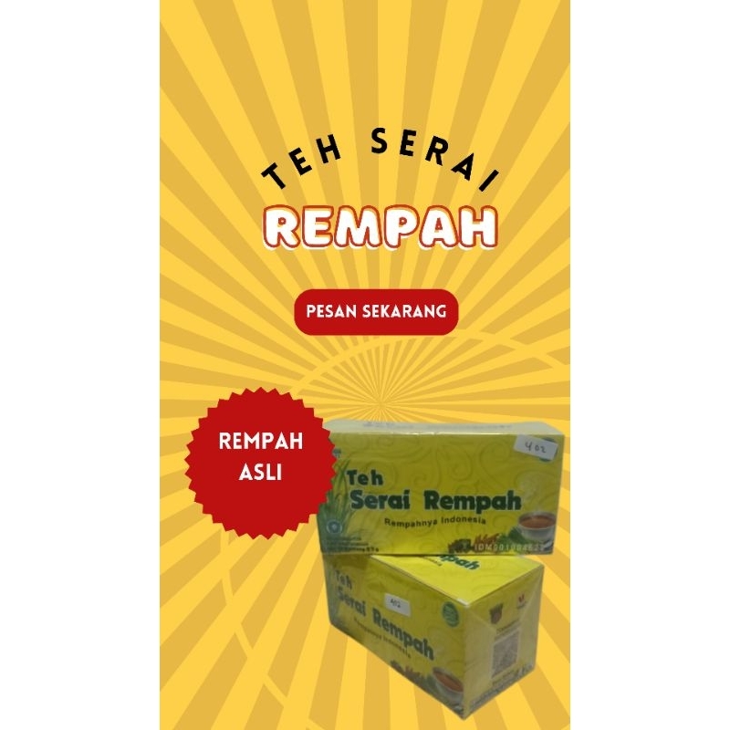 

TEH SERAI REMPAH REMPAH ASLI