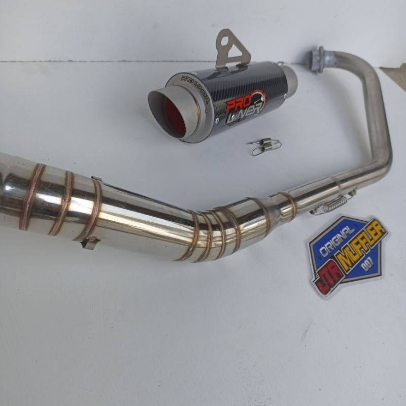 KNALPOT RACING PROLINER VIXION SATRIA FU R15 V2 V3 V4