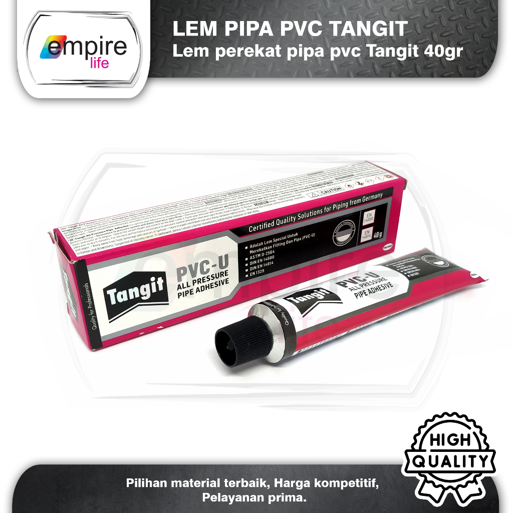 Lem Paralon Pipa / Lem PVC Tube Tangit