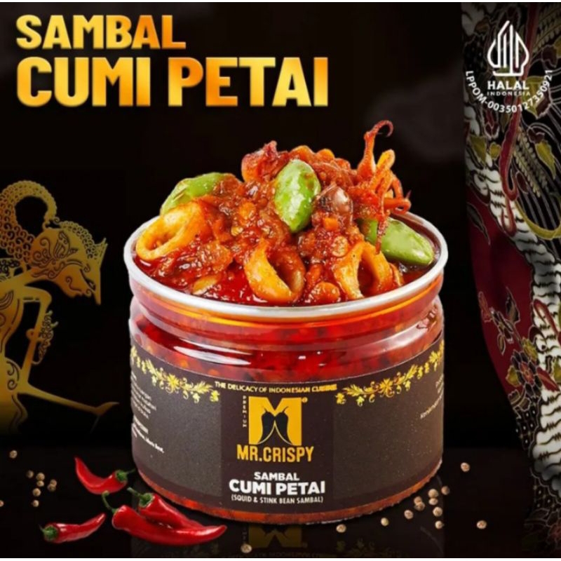 

Sambal Mr Crispy Cumi Petai