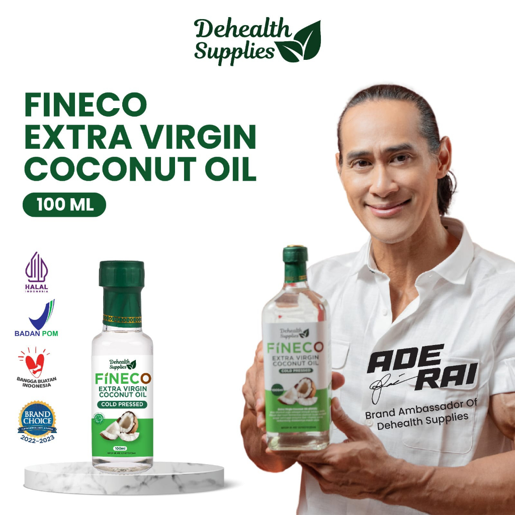 

Dehealth Supplies FINECO /EXTRA VIRGIN COCONUT OIL 100ML Kaca