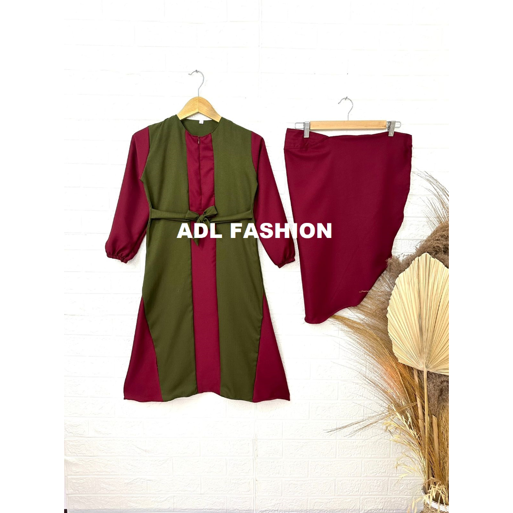 BAJU GAMIS YUMNA DRESS ANAK SIZE S M L XL