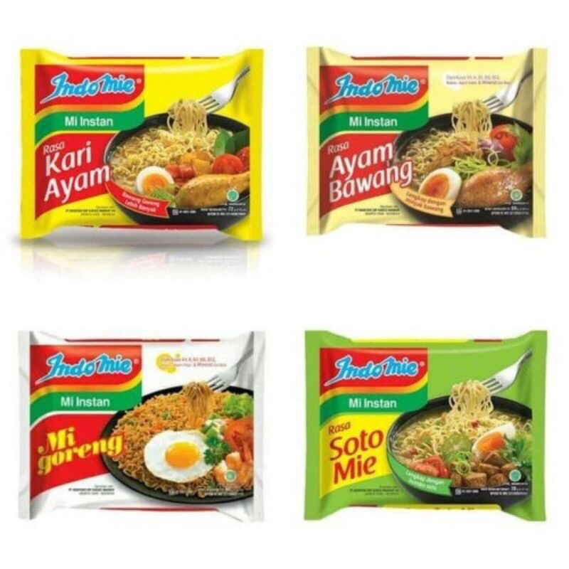 

Indomie goreng/rebus