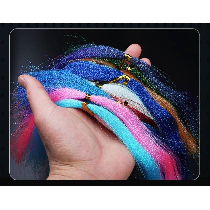 serat sutra SKTL / SK  serat kain umpan / serat kain sutra umpan pancing / umpan serabi